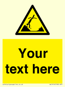 Custom Warning submerged objects